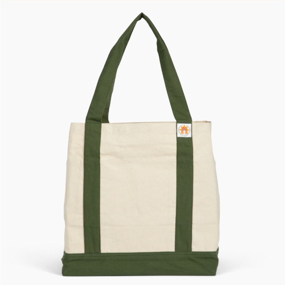 Complete unity yoga tote bag